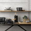 Blok za noževe NORDIC KITCHEN, 25 cm, okrugli, crna, Eva Solo