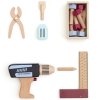 Kofer alata za igru KID'S HUB, 12 kom, drvo, Kids Concept