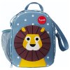 Dječja torba za užinu LION, 20 cm, plava, 3 Sprouts