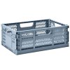 Posuda za pohranjivanje CRATE L, 43 cm, plava, 3 Sprouts