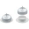 Posuda za maslac DRESSED, 12 cm, bijela, Alessi