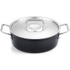 Plitki casserole lonac ADAMANT, 24 cm, crna, aluminij, Fissler