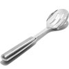 Žlica s prorezima STEEL, 28 cm, srebrna, nehrđajući čelik, OXO