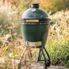 Roštilj na ugljen M 38 cm, + mobilni stalak + ConvEGGtor + grablje, Big Green Egg