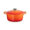 225255 5 kastrol signature 24 cm 4 2 l flame litina le creuset