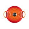 225255 7 kastrol signature 24 cm 4 2 l flame litina le creuset
