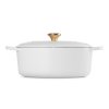224436 4 kastrol signature 31 cm 6 3 l ovalny white litina le creuset
