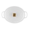 224436 5 kastrol signature 31 cm 6 3 l ovalny white litina le creuset