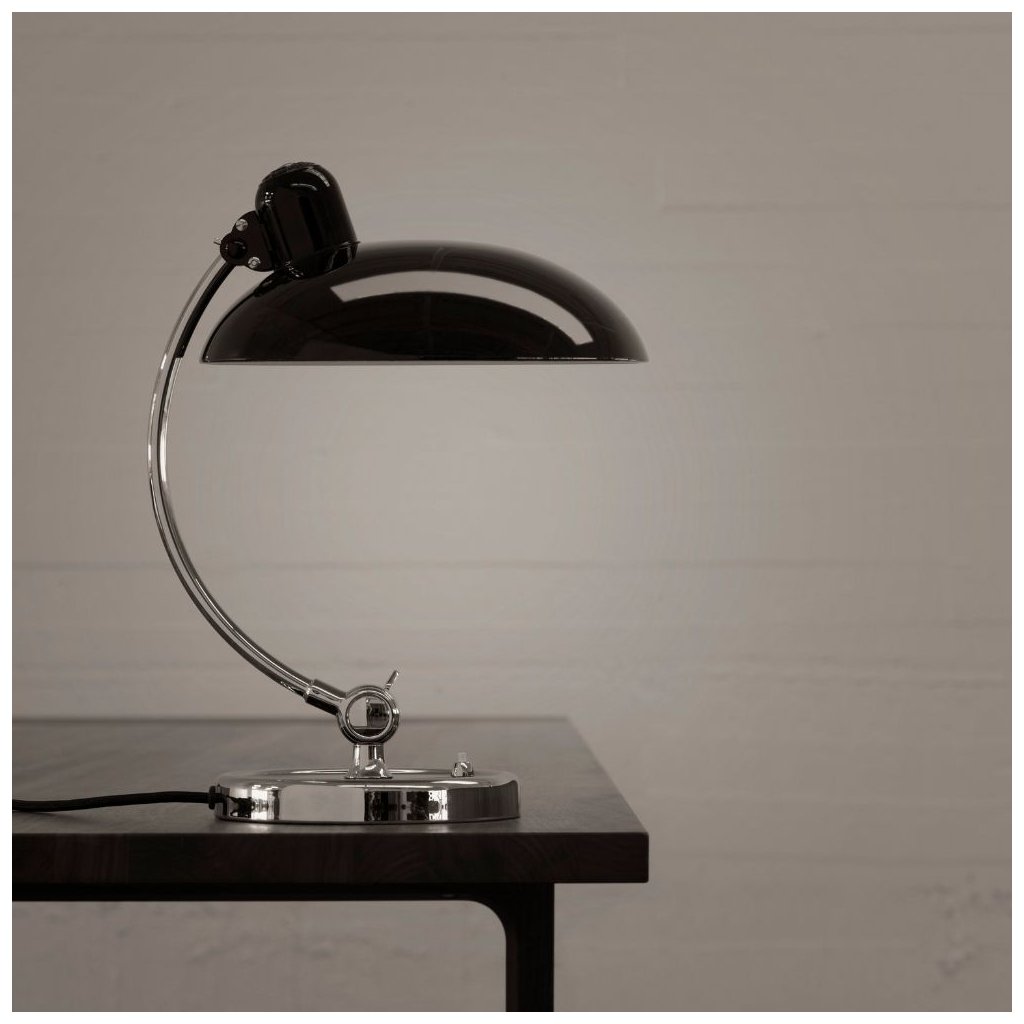 Asztali lámpa KAISER IDELL 42 cm, fekete, Fritz Hansen