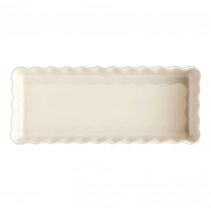 Kalácssütő forma 15 × 36 cm, cream, clay, Emile Henry