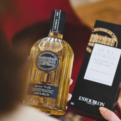 Extra szűz olívaolaj 200 ml, fekete szarvasgomba, Estoublon