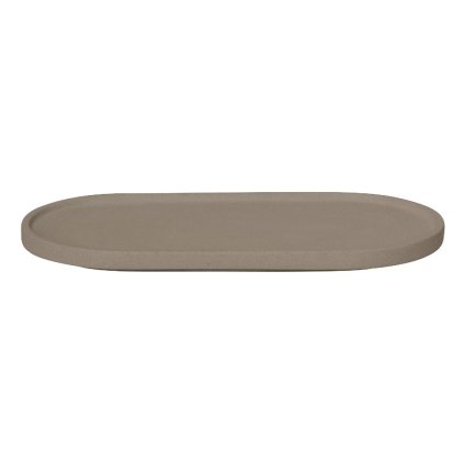 217463 dekorativni podnos creto 17 cm seda beton blomus