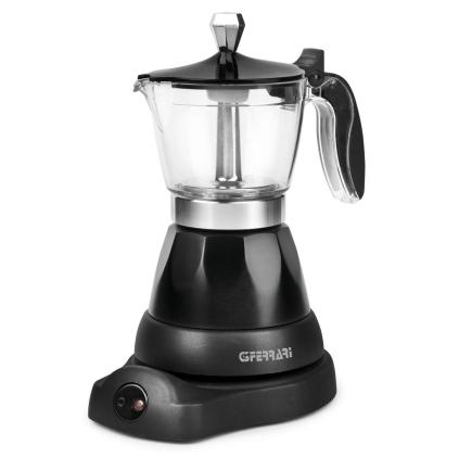 222828 elektricky moka kavovar bonjour cerna g3ferrari