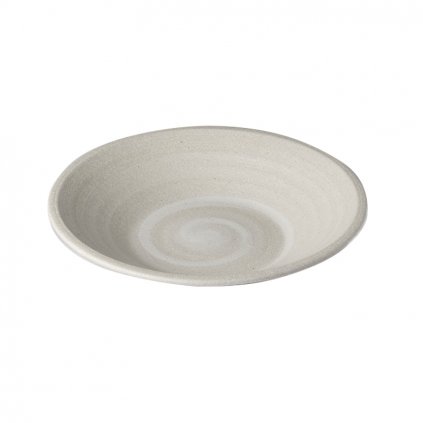 Étkező tál RECYCLED 23 cm, 450 ml, fehér, kerámia, MIJ