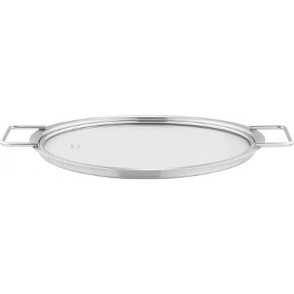 Üveg fedél EVA TRIO 24 cm, lapos, üveg, Eva Solo