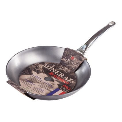 de Buyer MINERAL B PRO serpenyő, 28 cm, acél