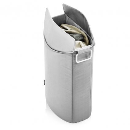 Szennyes táska FRISCO, 65 l, ezüstszürke, Blomus