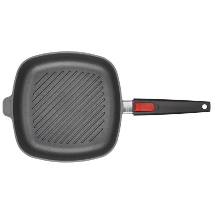 Titanium Nowo indukciós grillserpenyő, titán, levehető nyéllel, 28 x 28 cm