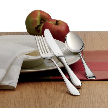 Kent Cromargan protect® evőeszközkészlet: 66 darabos közepes kiszerelés, monoblokk késekkel,WMF