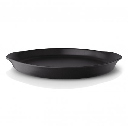 Tálaló tányér NORDIC KITCHEN 30 cm, fekete, kőedény, Eva Solo