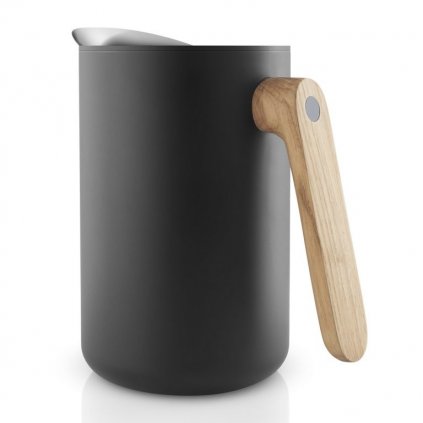 Termosz kanna NORDIC KITCHEN 1 l, fa fogantyúval, fekete, Eva Solo