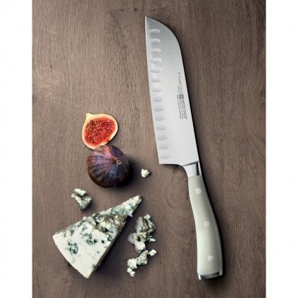 Santoku kés CLASSIC IKON CREME 17 cm, Wüsthof