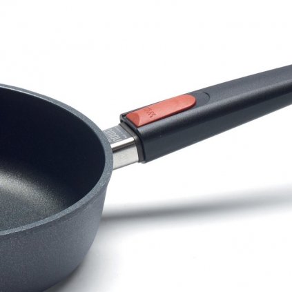 Mély serpenyő TITANIUM NOWO 28 cm, levehető fogantyúval, WOLL