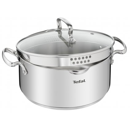Lábas DUETTO+ G7194455 20 cm, 3 l, fedővel, Tefal