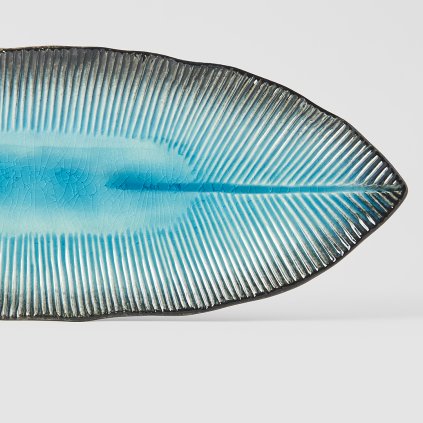 Ovális tányér SKY BLUE RIDGE, 32,5 x 13,5 cm, MIJ