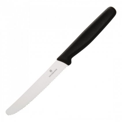 Paradicsom szeletelő kés Victorinox 11 cm fekete