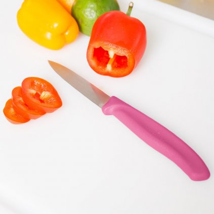 Zöldségkés 10 cm, rózsaszín, Victorinox