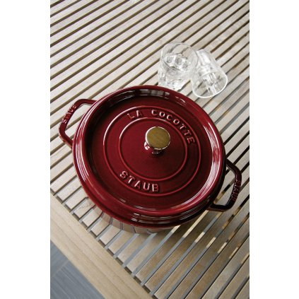 Lábas COCOTTE 24 cm, grenadine, Staub