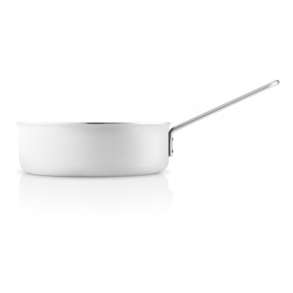 Mély serpenyő WHITE LINE 24 cm, tapadásmentes, fehér, Eva Solo