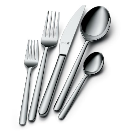 Flame Cromargan protect® evőeszközkészlet: 66 darabos közepes kiszerelés, monoblokk késekkel