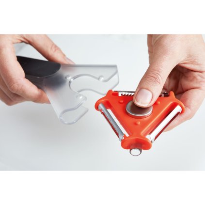 Tri-Peeler™ három pengés rotációs hámozó, narancssárga
