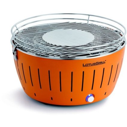 Faszén asztali grill XL, narancssárga LotusGrill