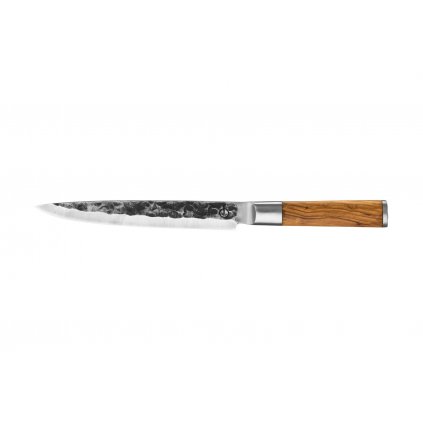 Filleting knife OLIVE 20,5 cm, olajfa fa markolattal, Forged