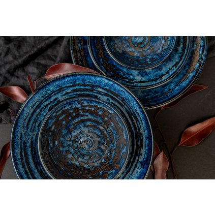 Salátástál COPPER SWIRL 24 cm, 1 l, MIJ