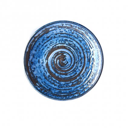 Lapostányér COPPER SWIRL 25 cm, MIJ