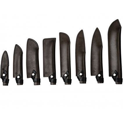 Bőr szakácskés tok 22 cm-es szakácskéshez