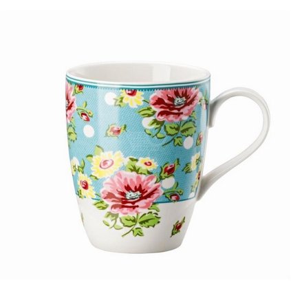 Bögre Springtime Flowers Turkis Rosenthal 300 ml