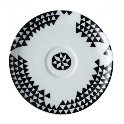 Csészealátét cappuccino csészéhez Magic Garden Black Seeds Rosenthal 16 cm
