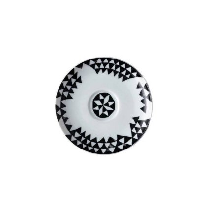 Csészealátét cappuccino csészéhez Magic Garden Black Seeds Rosenthal 16 cm