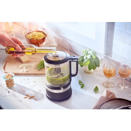 Elektromos aprítógép 5KFC0516, fekete matt, KitchenAid