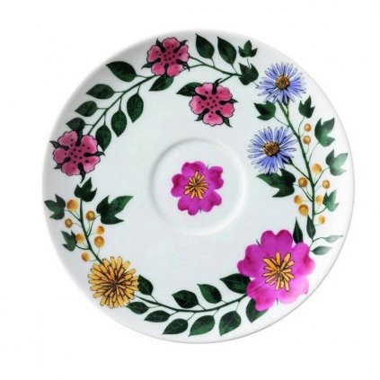 Cappuccino csésze alátét Magic Garden Blossom Rosenthal 16 cm