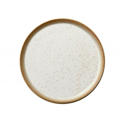Desszert tányér 21 cm, cream, Bitz