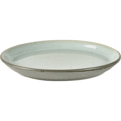 Desszert tányér 17 cm, szürke/világoskék, Bitz