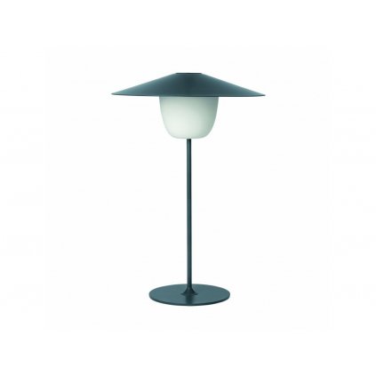Hordozható asztali lámpa ANI L 49 cm, LED, fekete, Blomus