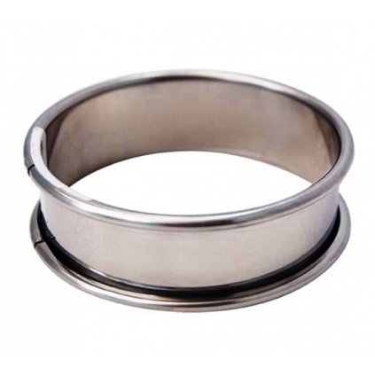 Sütőgyűrű 10 cm-es, kerek, rozsdamentes acél, de Buyer
