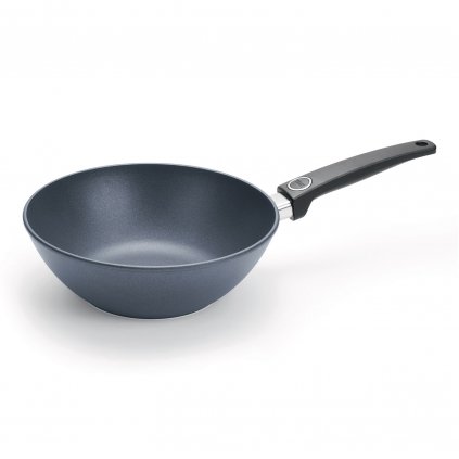 Wok DIAMOND LITE 26 cm, indukcióhoz, titánium, WOLL